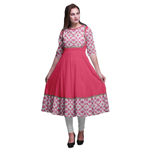 Bimba Peach Kurti