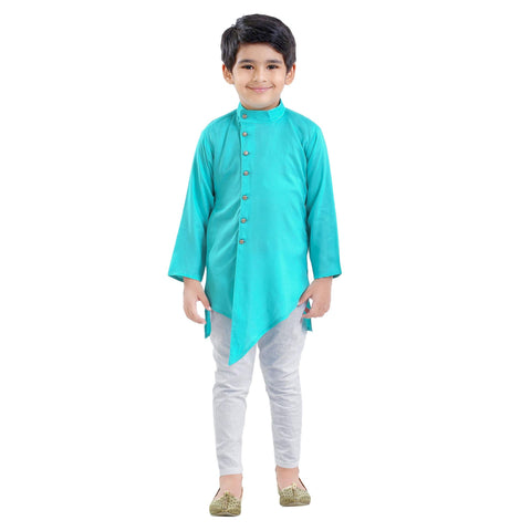 Cellora Blue Cotton Ethnic Set