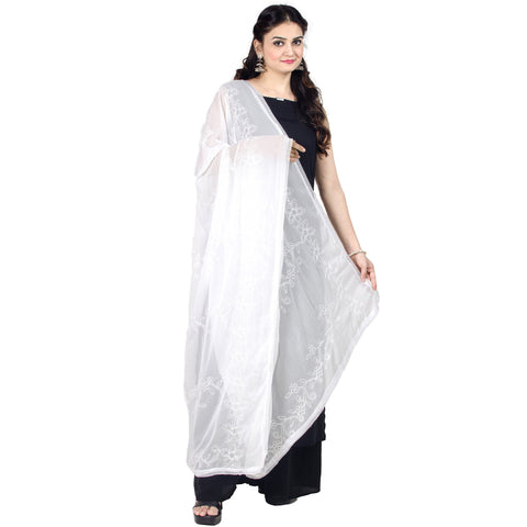 Chandrakala Gold Chiffon Dupatta