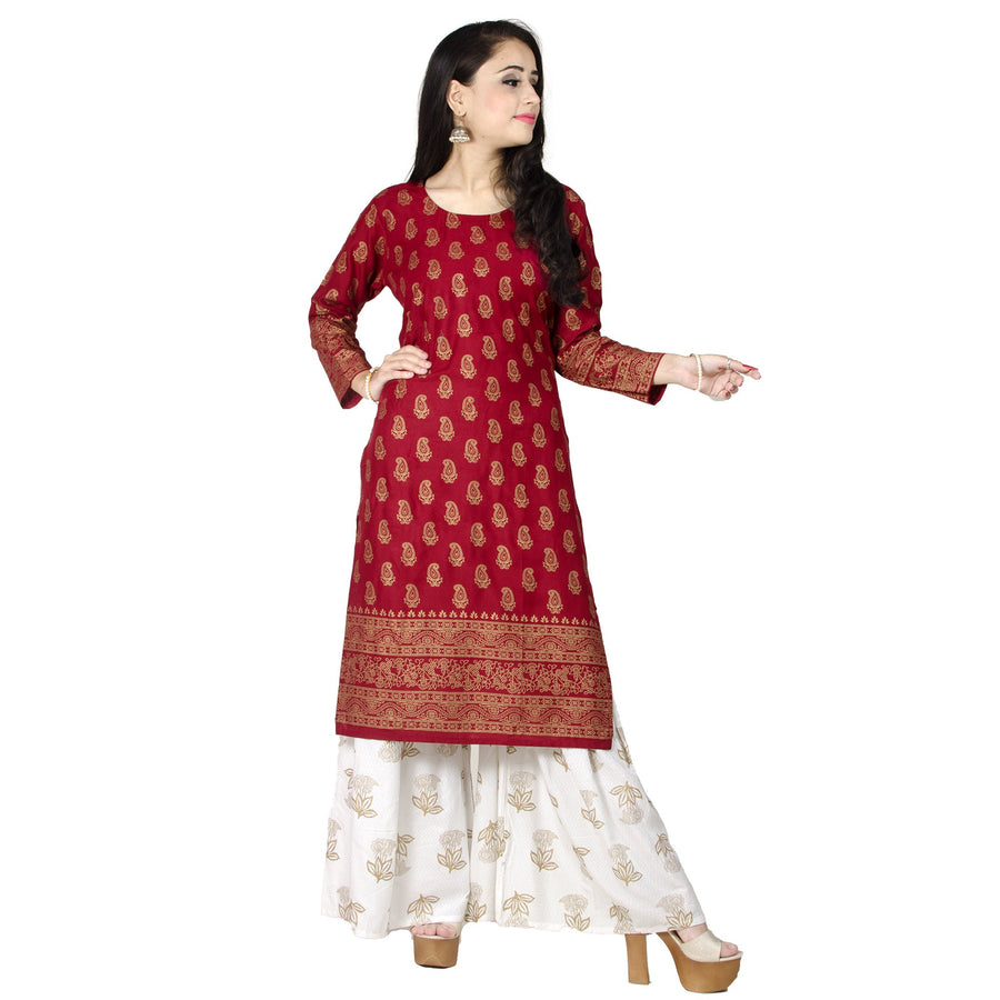 Chandrakala Gold Cotton Salwar Suit