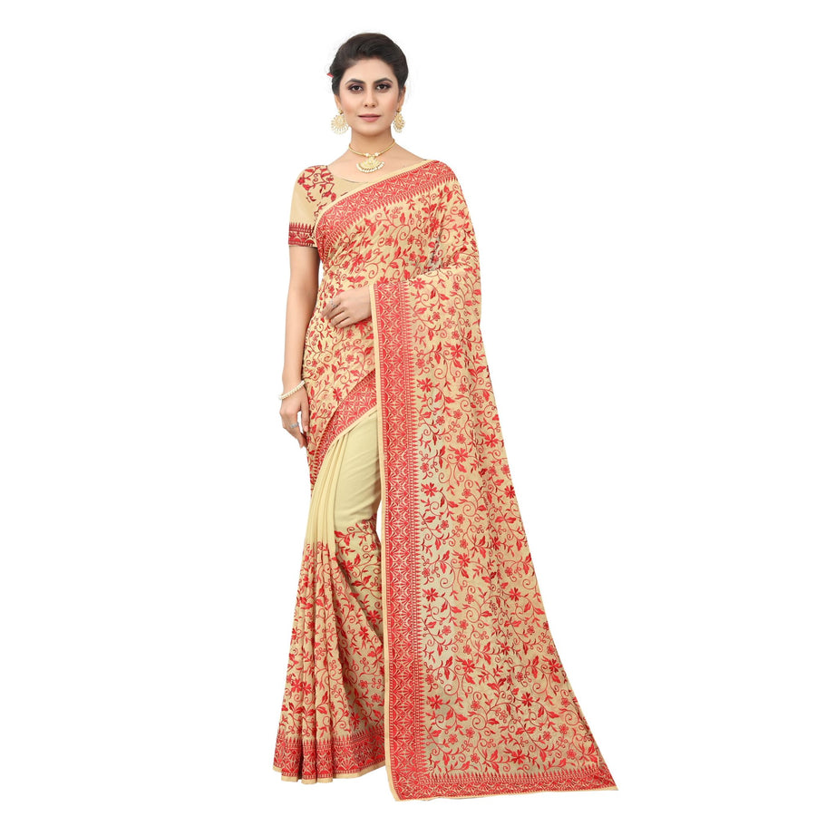 Craftstribe Georgette Saree
