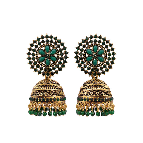 Crunchy Fashion Gold Jewellery Set