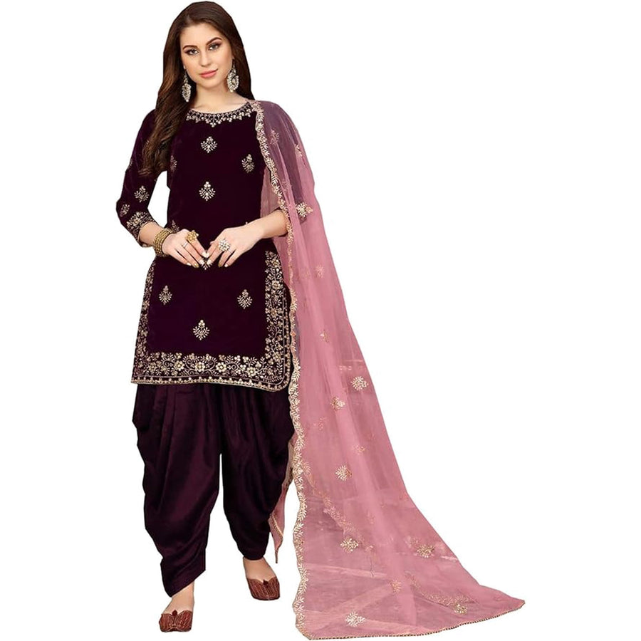 Designerharsha Pink Salwar Suit
