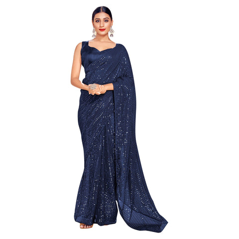 Elina Fashion Georgette Saree