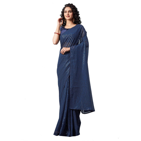 Elina Fashion Georgette Saree