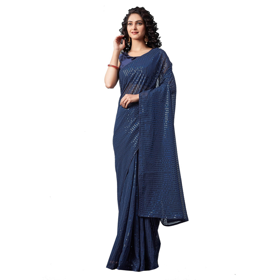 Elina Fashion Georgette Saree