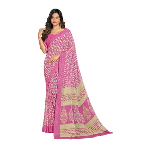 Ethnic Emporium Chiffon Saree