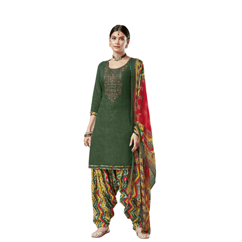 Happy Fashion Green Salwar Suit