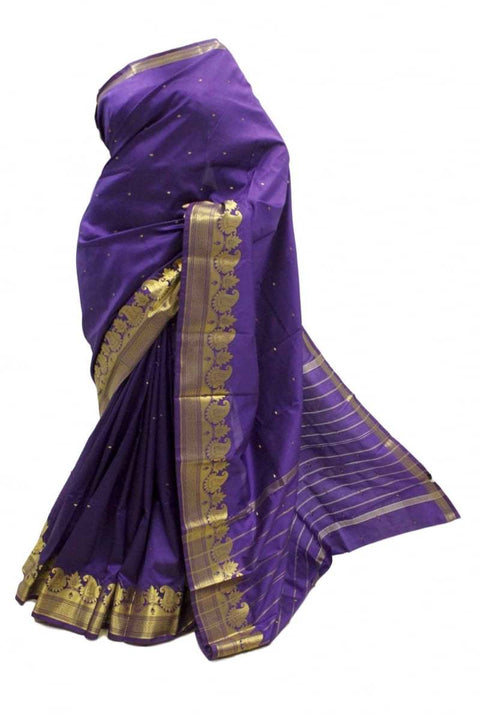 Krishna Sarees Gold Art Silk Saree