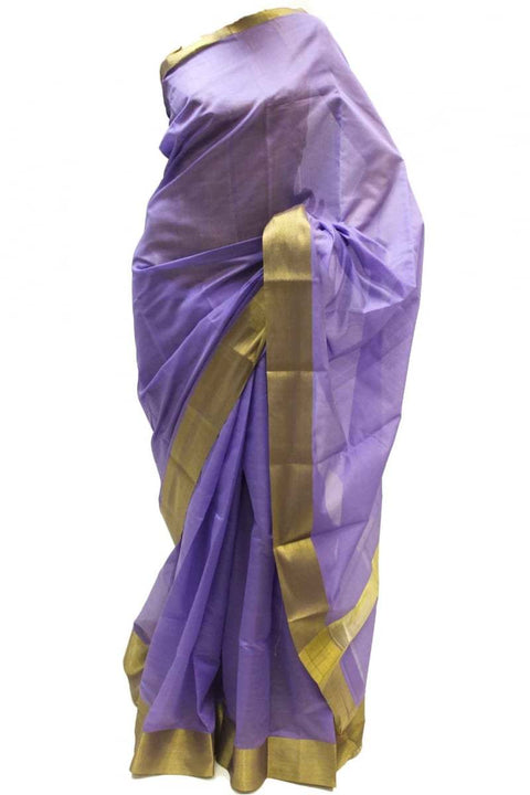 Krishna Sarees Gold Cotton Saree