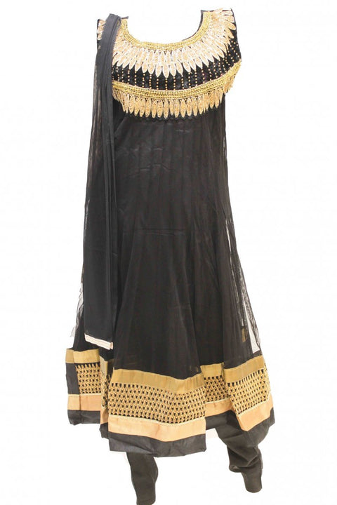 Krishna Sarees Gold Salwar Suit