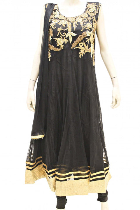 Krishna Sarees Gold Salwar Suit