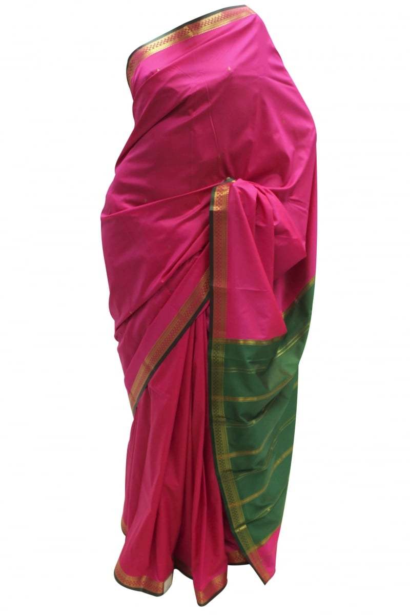 Krishna Sarees Pink Art Silk Saree
