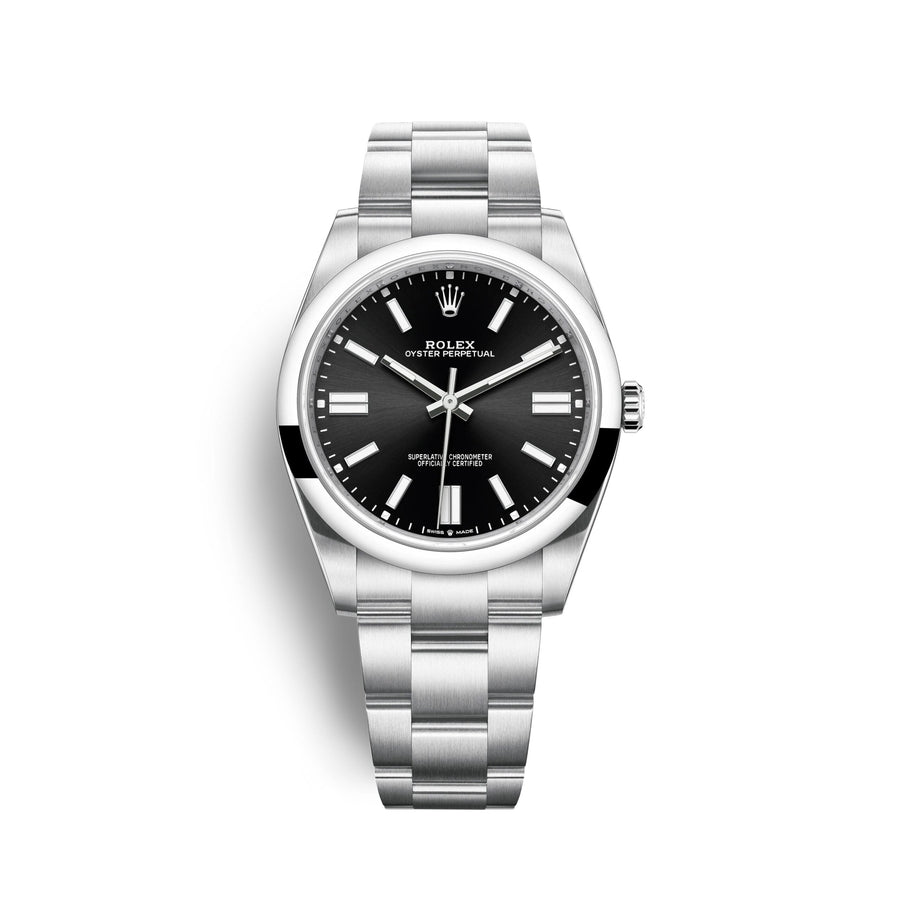 Oyster Perpetual No Date, Stainless Steel, 41mm, Ref# 124300-0002