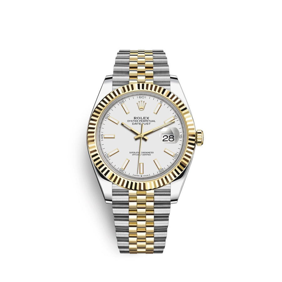 Datejust 41, 18k Yellow Gold and Stainless Steel, 41mm, Ref# 126333-0016