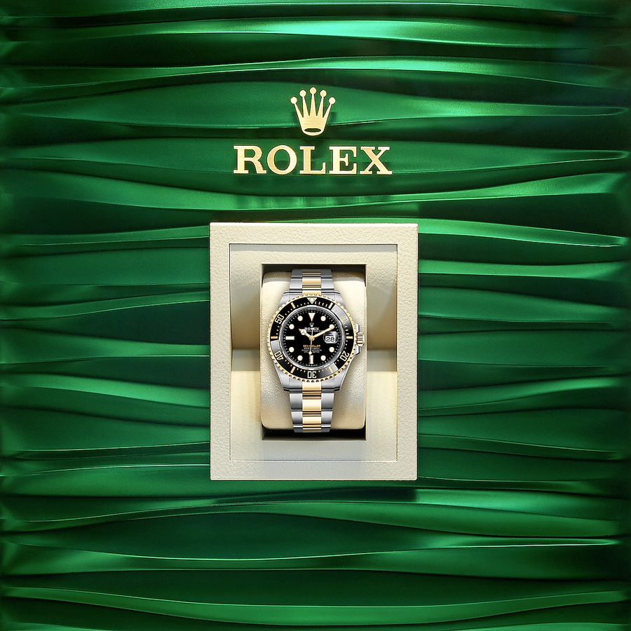 Sea-Dweller, Stainless Steel and 18k Yellow Gold, 43mm, Ref# 126603-0001