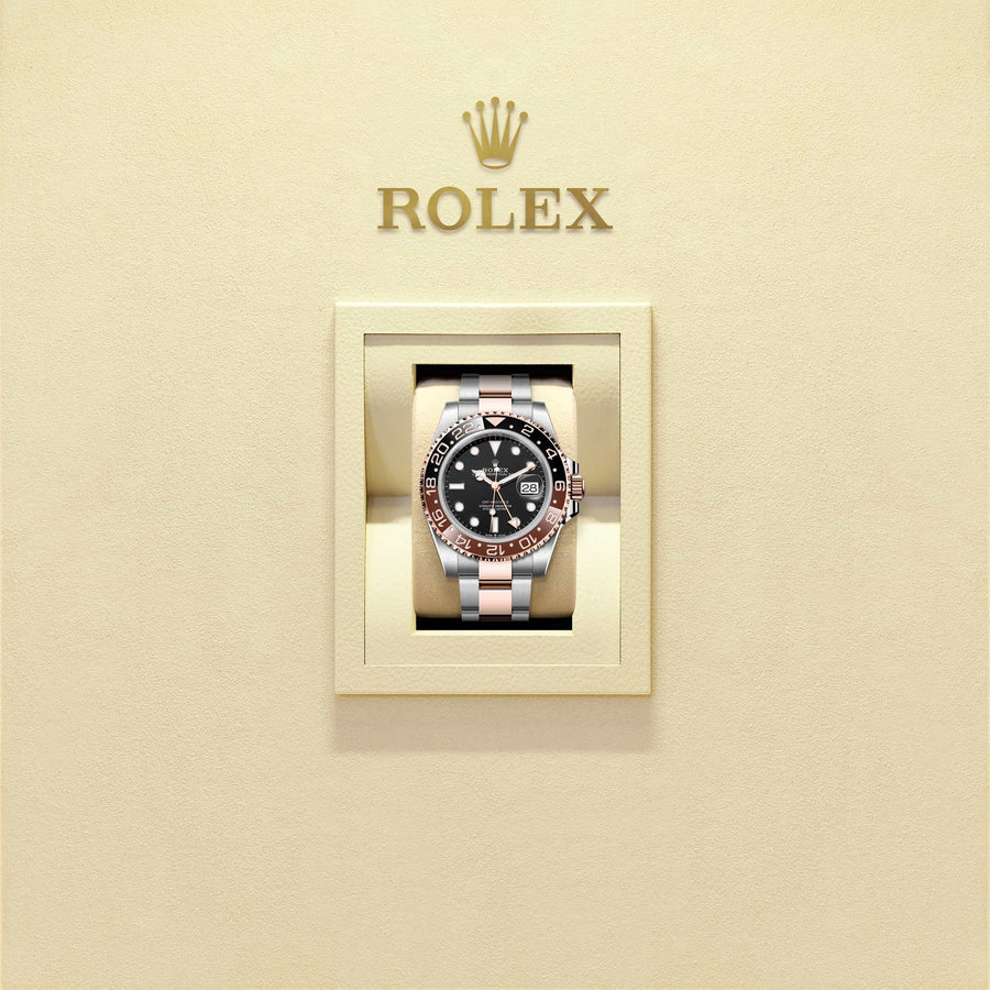 GMT-Master II, 40mm, Oystersteel and Everose gold, Ref# 126711CHNR-0002