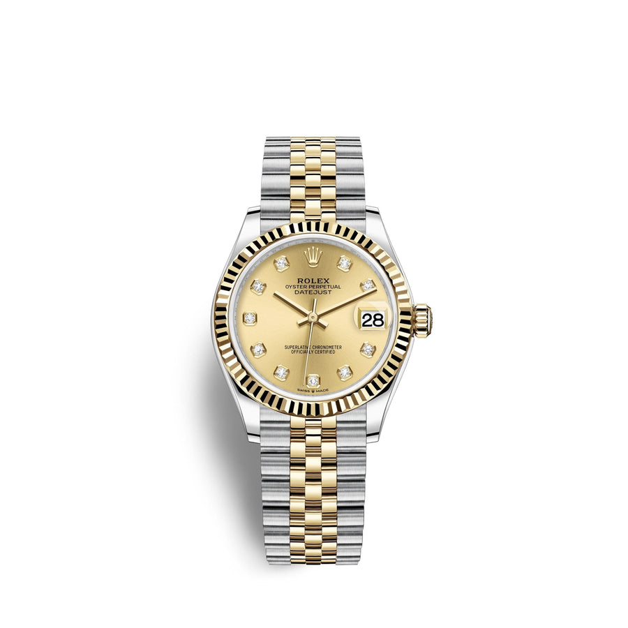 Datejust 31, Oystersteel and 18k Yellow Gold, Ref# 278273-0026