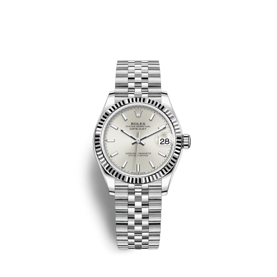 Datejust 31, Oystersteel and 18k White Gold, Ref# 278274-0012