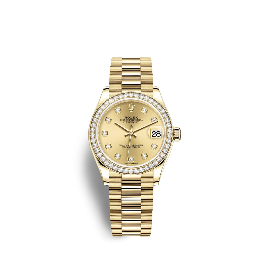 Datejust 31, 18kt Yellow Gold, Ref# 278288RBR-0005