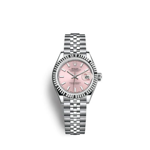 Lady-Datejust 28, Oystersteel and 18k White Gold, Ref# 279174-0001