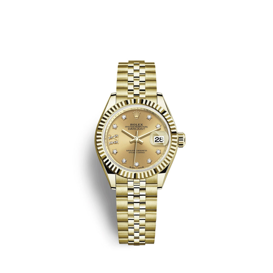 Lady-Datejust 28, 18k Yellow Gold, Ref# 279178-0014