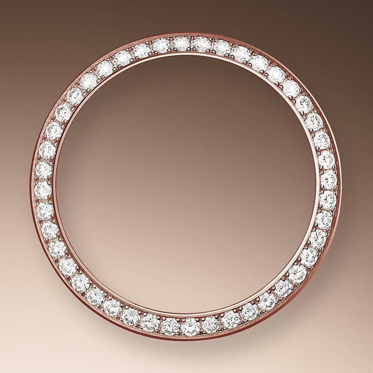 Lady-Datejust 28, 18kt Everose Gold and diamonds, Ref# 279135RBR-0020