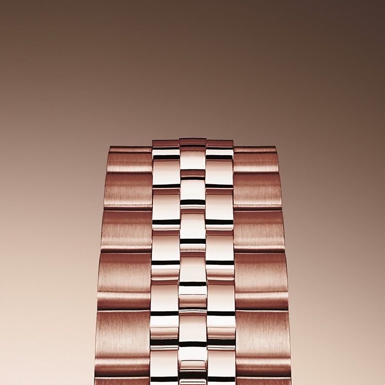 Lady-Datejust 28, 18kt Everose Gold and diamonds, Ref# 279135RBR-0019