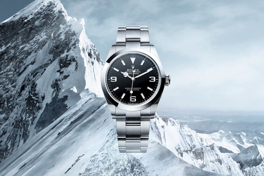 Explorer 40, Oystersteel, 40mm, Ref# 224270-0001