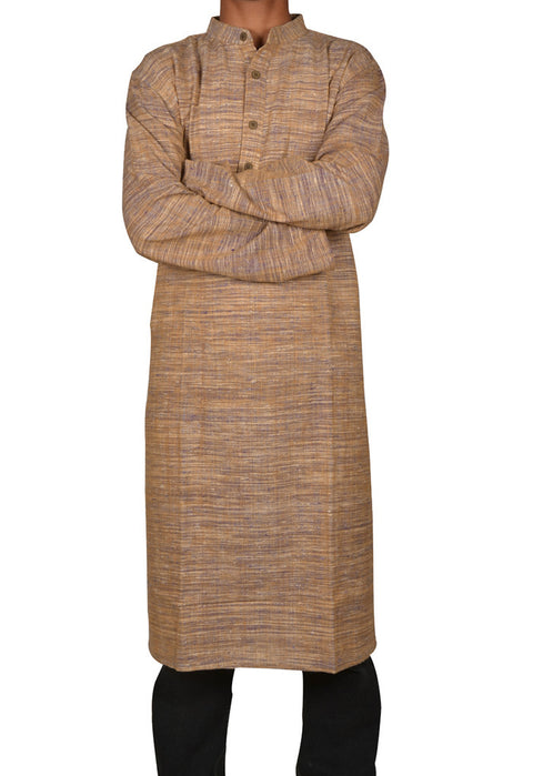 Rajrang Brown Cotton Kurti