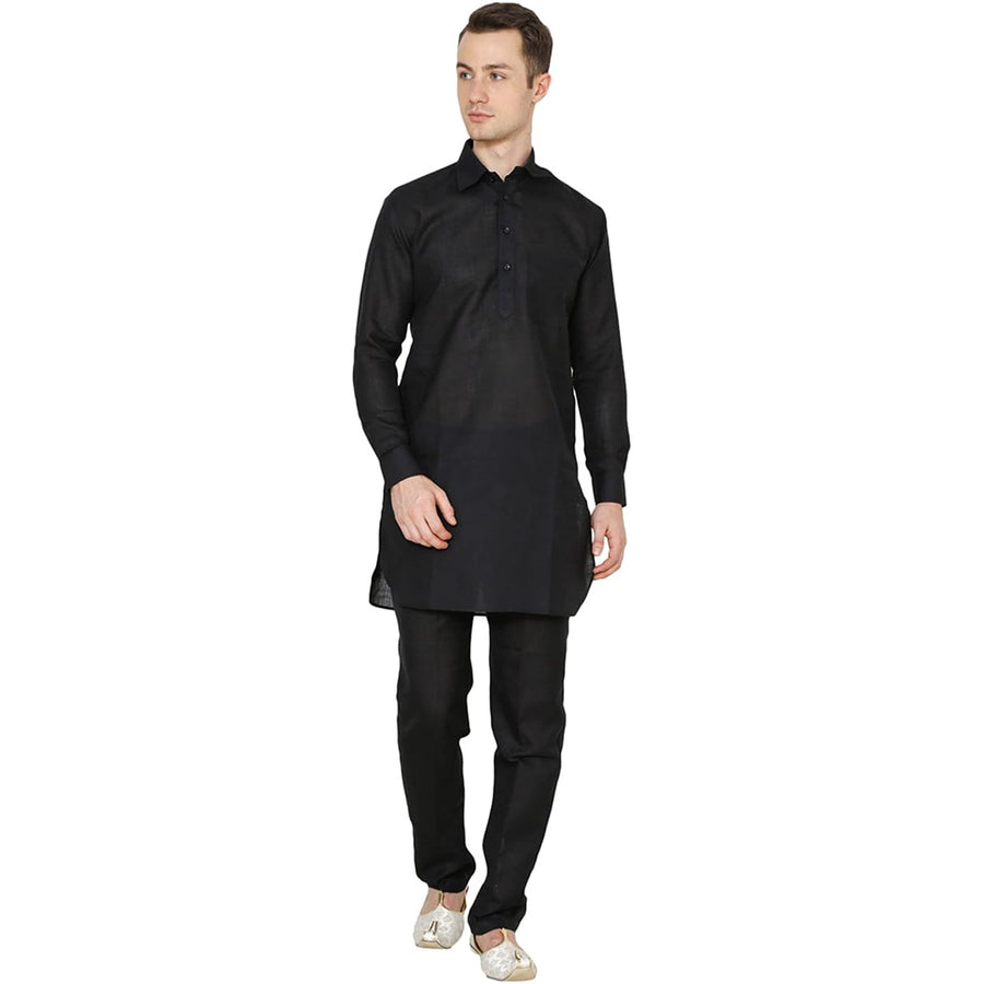 Royal Kurta Cotton Pathani Kurta Set