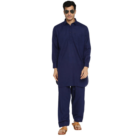 Royal Kurta Cotton Pathani Kurta Set