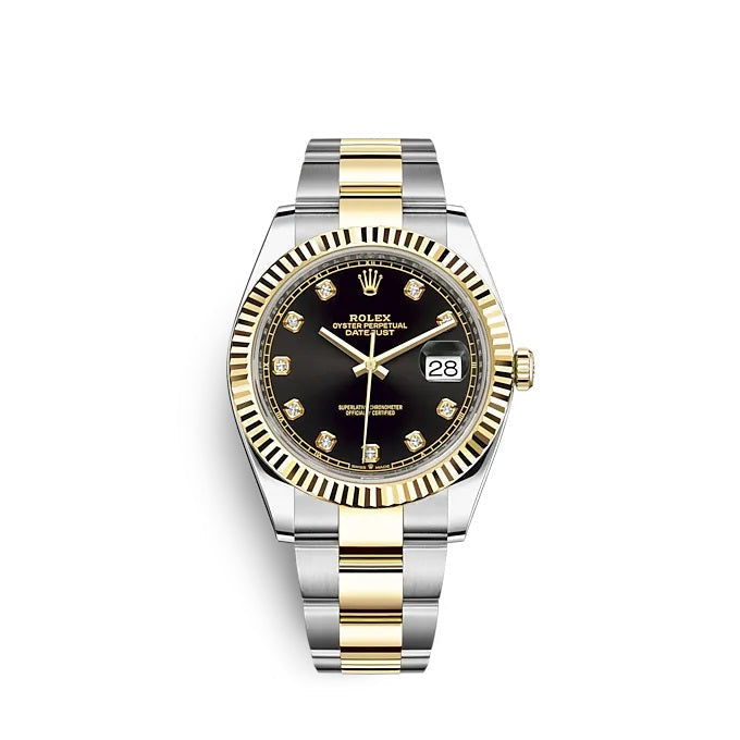 Datejust 41 Oystersteel and yellow gold Ref# 126333-0005