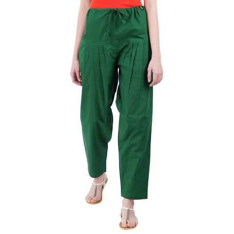 Starculture Green Cotton Salwar Suit