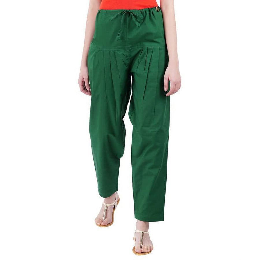 Starculture Green Cotton Salwar Suit