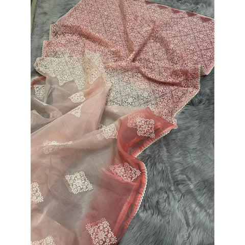 Varman Fashions Organza Saree