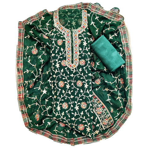 Vintflea Georgette Salwar Suit