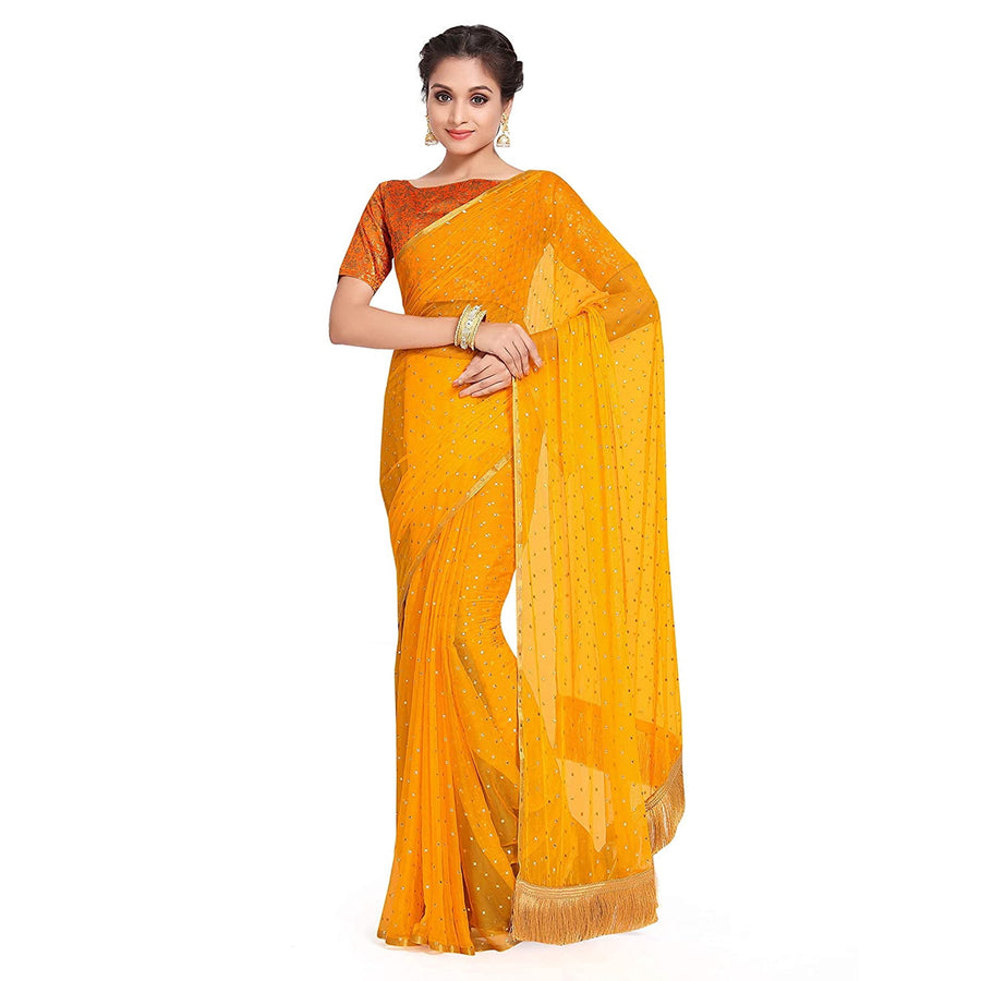 Vintflea Georgette Saree