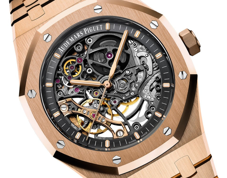 Royal Oak DOUBLE BALANCE WHEEL OPENWORKED Ref# 15407OR.OO.1220OR.01