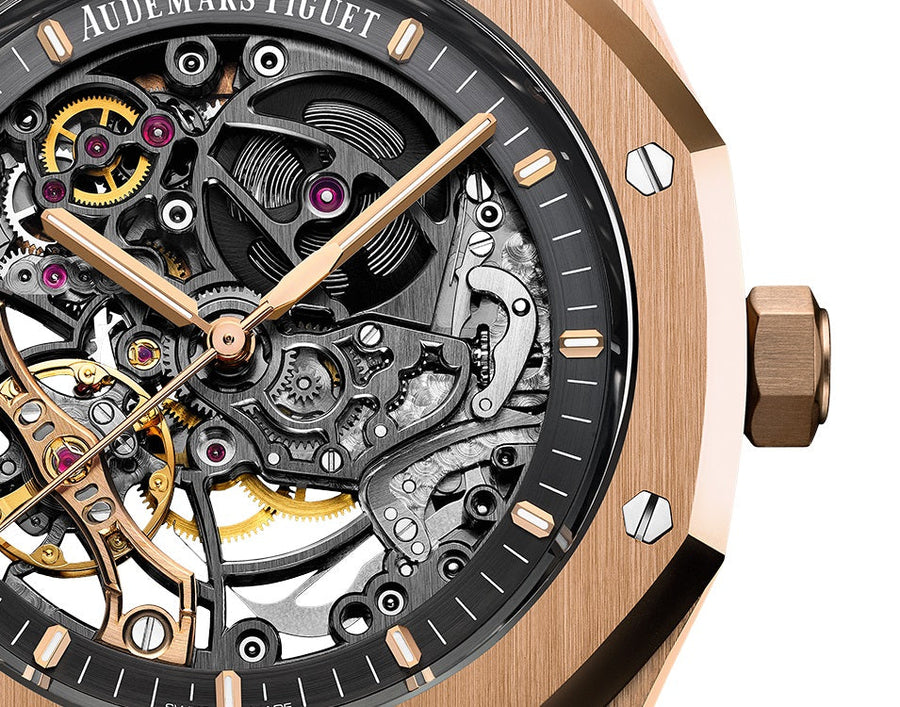 Royal Oak DOUBLE BALANCE WHEEL OPENWORKED Ref# 15407OR.OO.1220OR.01