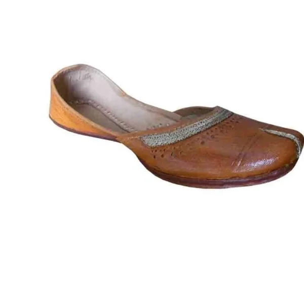 Mojari Women Indian Jutti Punjabi Handmade Shoes Leather Jutties US 5.5