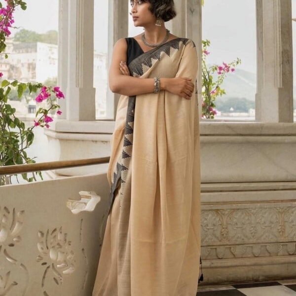 Sarees For Women Soft Pure Cotton Saree Unstitched Blouse