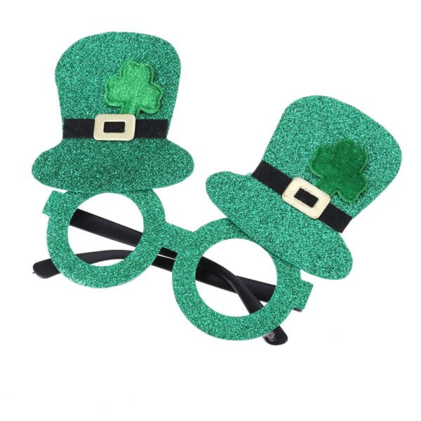 Worgeous Party Hats for Kids Day Glasses Top Lens-free Leprechaun