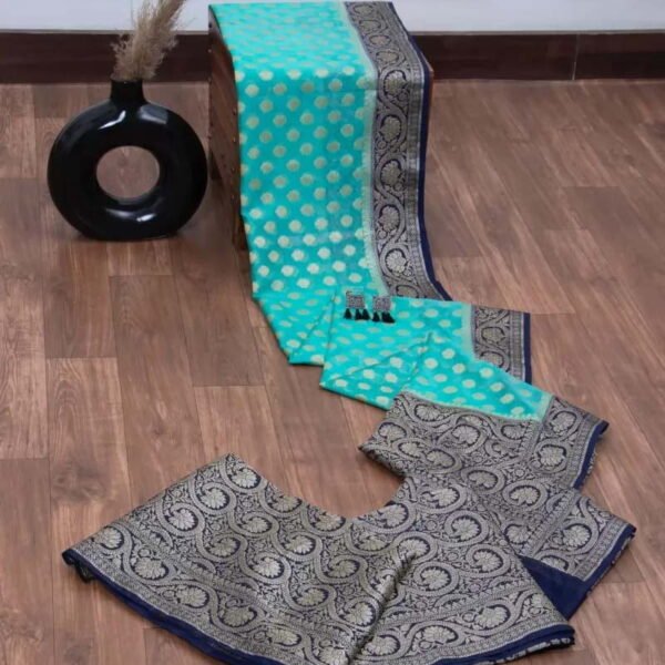 ENTELLUS | Banarasi Silk Saree Soft & Comfortable