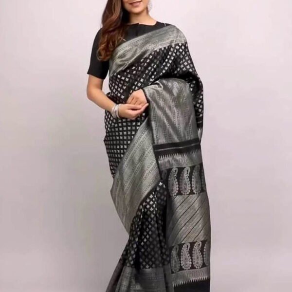Ethnic Motifs Zari Art Silk Saree - 27486958