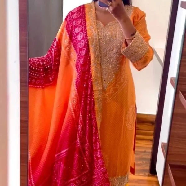Indian Designer Pakistani Salwar Kameez Bollywood Beautiful Ethnic Salwar Suit size 42