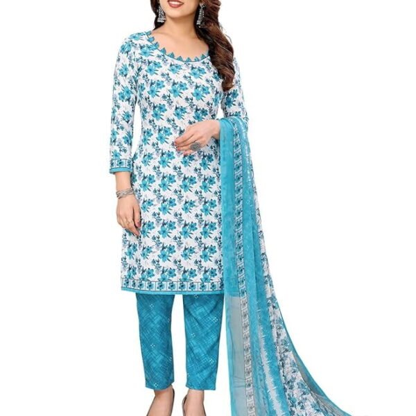 Ready to Wear Indian pakistani Designer Crepe Salwar Suit With Matching Dupatta For Women
