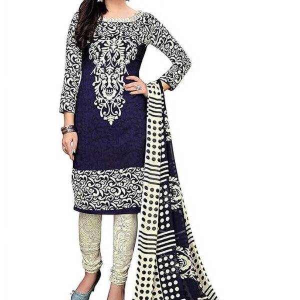 Ready to Wear Indian pakistani Designer Crepe Salwar Suit With Matching Dupatta For Women