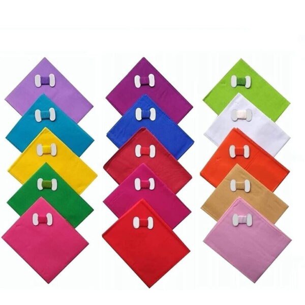 Saree Fall Cotton Saree Falls with Thread pack of 12 Assorted color