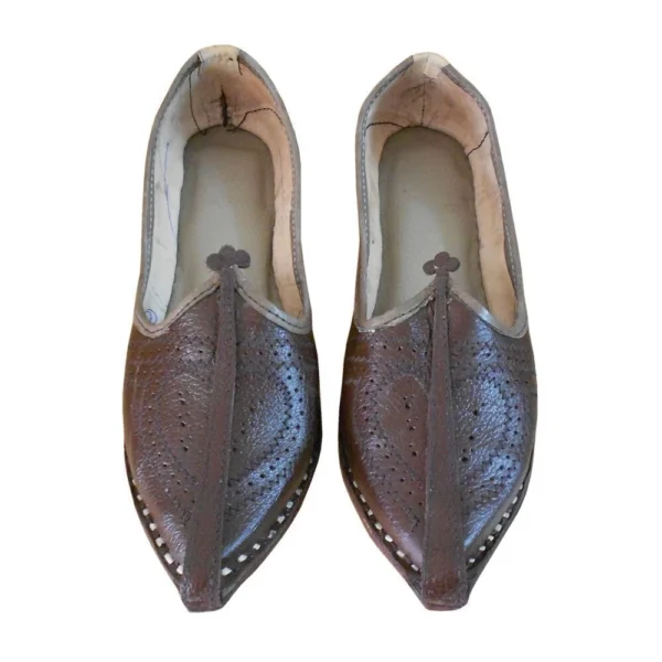 Shoes Indian Handmade Leather Men Jutties Size Mojaries Jutti Flat Khussa US 7